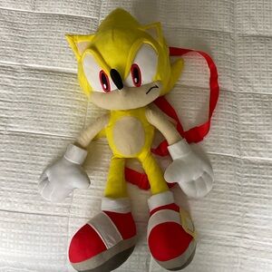 Sonic the Hedgehog backpack.